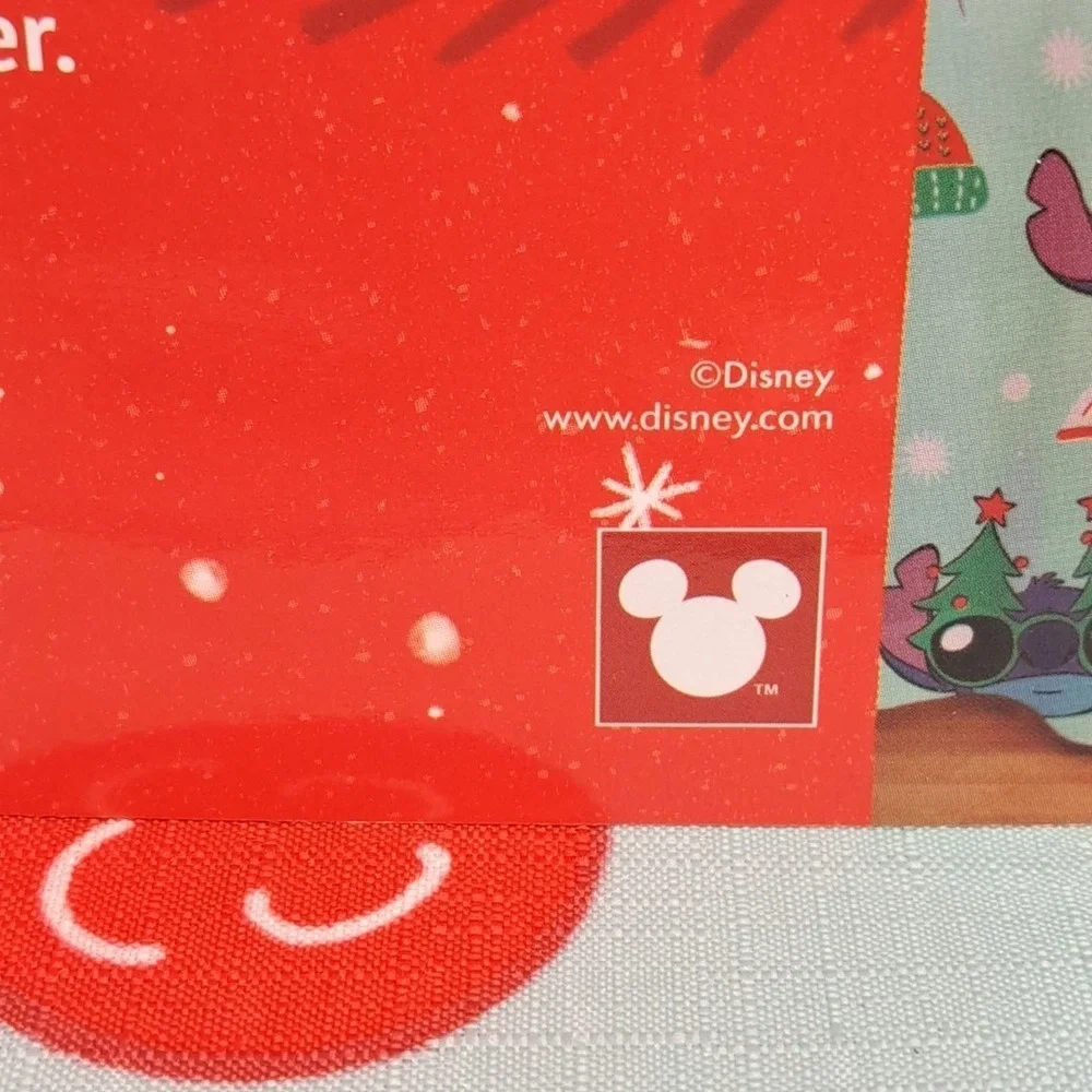 Disney Lilo & Stitch 13-piece Christmas-themed Shower Curtain set